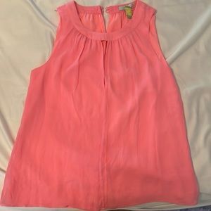 J Crew Silk Sleeveless Blouse Sz 0